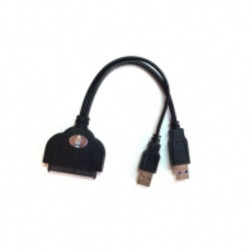 Кабель USB to SATA ViTi U3S2.5 2xUSB 3.0 0.38m