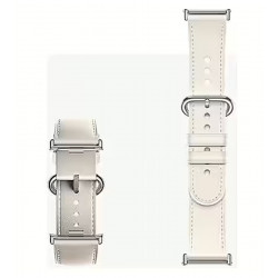 Ремешок Xiaomi Leather Quick Release Strap M2307AS1/BHR8015GL белый