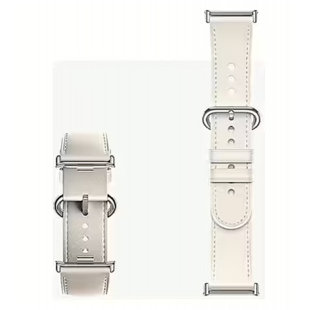 Ремешок Xiaomi Leather Quick Release Strap M2307AS1/BHR8015GL белый