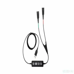 Кабель Jabra Link 265 0,1м черный