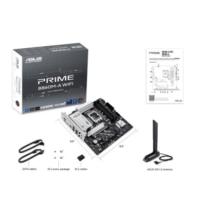 Материнская плата ASUS PRIME B860M-A WIFI черный