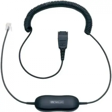 Кабель QD - RJ10 Jabra GN1218 AC 2m чёрный