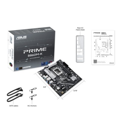Материнская плата ASUS PRIME B860M-K черный
