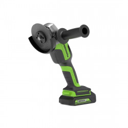 Угловая шлифовальная машина аккумуляторная Greenworks GD24AGK2 (3200207UARU) Зеленый\Черный