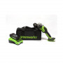 Угловая шлифовальная машина аккумуляторная Greenworks GD24AGK2 (3200207UARU) Зеленый\Черный