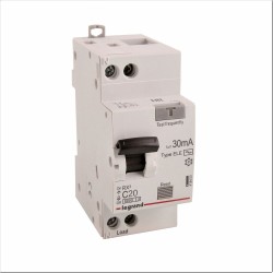 Дифференциальный автомат Legrand RX3 1P+N C20 30 мА AC (419400)