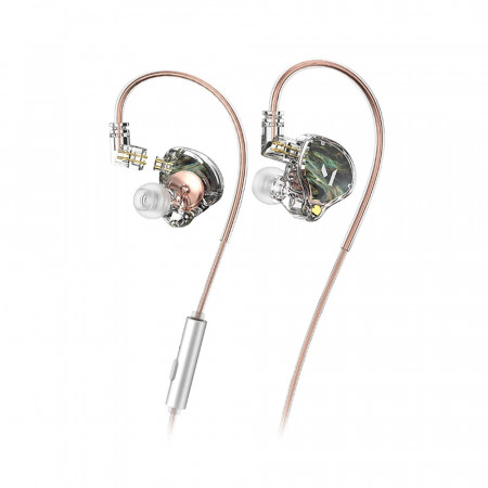 Наушники Music Public Kingdom IEM120M прозрачный