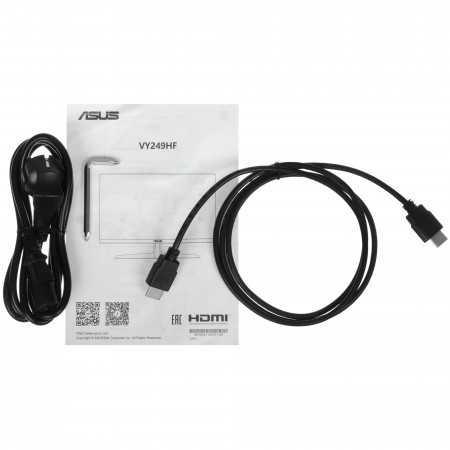24" Монитор ASUS VY249HF черный