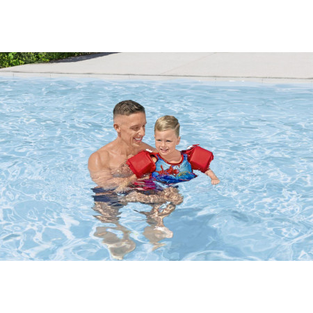 Жилет для плавания с нарукавниками BESTWAY Swim Pal Spiderman (98795) красный