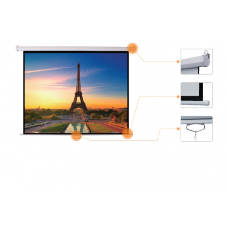 113" Экран для проектора Mr.Pixel 2,03 X 2,03 (MAGNASBB112V2) белый
