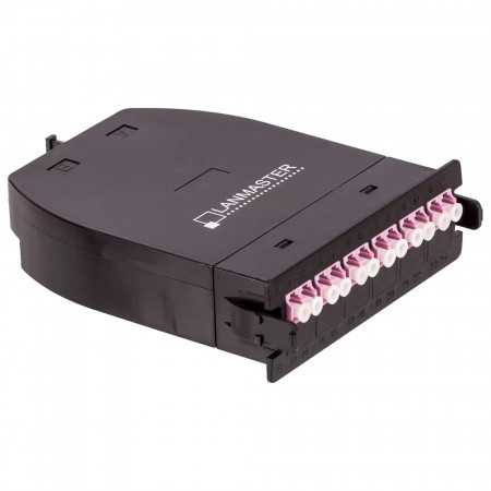 MPO кассета LANMASTER OM4 черный