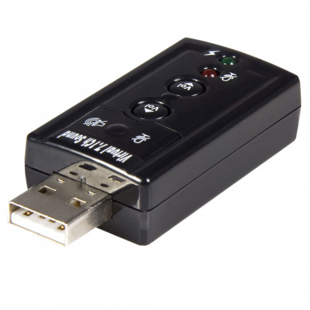 Звуковая карта USB DAC ViTi 7.1CH Черный