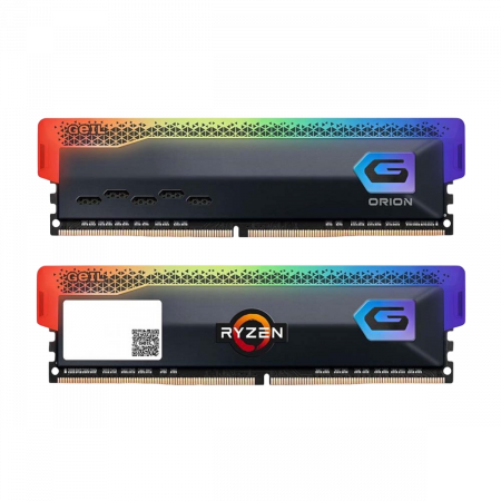 Оперативная память GeIL Orion RGB (GOSG432GB3200C16BDC) 32 ГБ черный