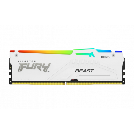 Оперативная память Kingston FURY Beast White RGB EXPO (KF560C30BWEAK2-32) 32 ГБ белый