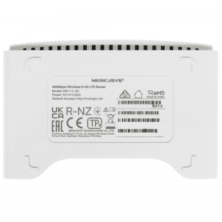 Маршрутизатор Mercusys MB112-4G (MB112-4G(EU))