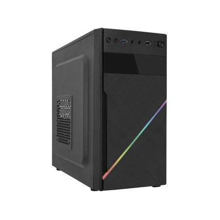 Системный блок Core i3-12100-3.3GHz/H610/RAM 8GB/SSD 512GB/no DVD/400W черный