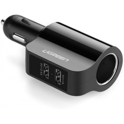 Автомобильное зарядное устройство Ugreen CD115 <BLACK (UG-20394) черный