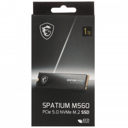 1000 ГБ SSD диск MSI SPATIUM M560 (S78-440L0F0-P83) черный