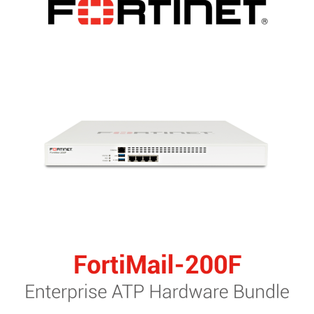 ПО для сетевого оборудования Fortinet FortiMail-200F Hardware (FML-200F-BDL-641-12)