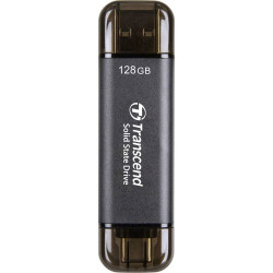 128 ГБ Внешний SSD диск Transcend TS128GESD310C черный