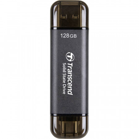 128 ГБ Внешний SSD диск Transcend TS128GESD310C черный