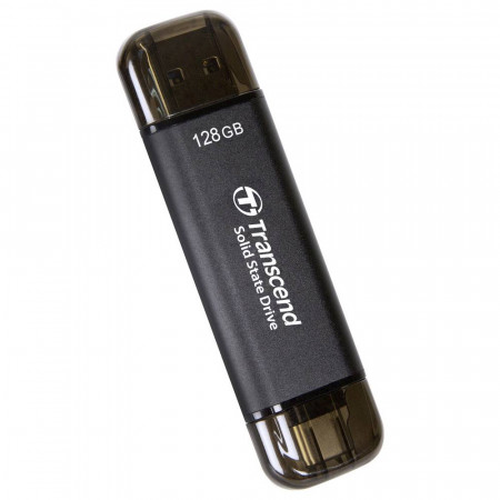128 ГБ Внешний SSD диск Transcend TS128GESD310C черный