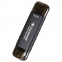 128 ГБ Внешний SSD диск Transcend TS128GESD310C черный