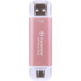 1 ТБ Внешний SSD диск Transcend TS1TESD310P розовый