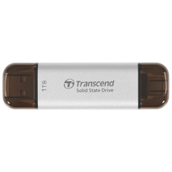 1 ТБ Внешний SSD диск Transcend TS1TESD310S серебристый