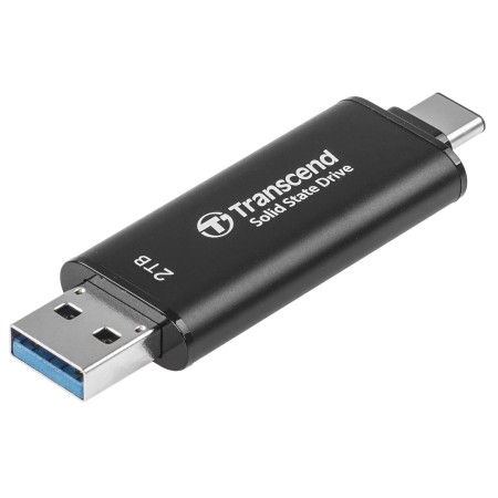 2 ТБ Внешний SSD диск Transcend TS2TESD310C черный
