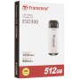 512 ГБ Внешний SSD диск Transcend TS512GESD300S серебристый