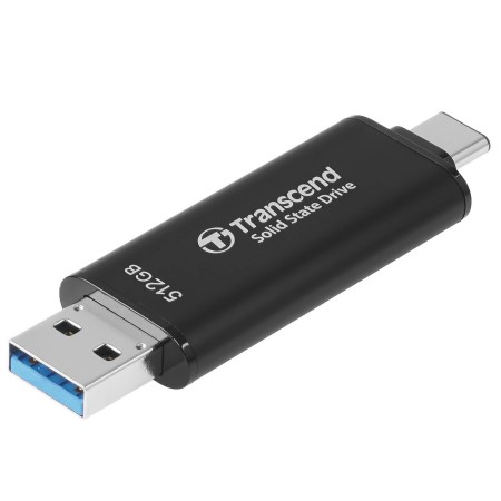 512 ГБ Внешний SSD диск Transcend TS512GESD310C черный