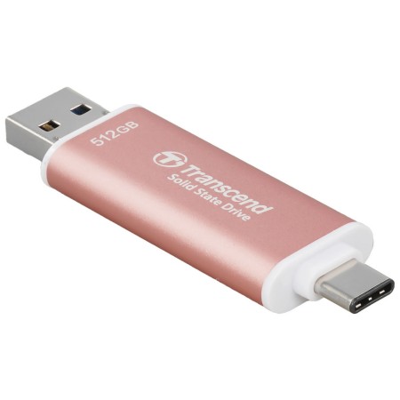 512 ГБ Внешний SSD диск Transcend TS512GESD310P розовый