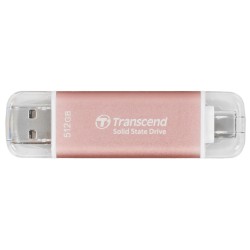 512 ГБ Внешний SSD диск Transcend TS512GESD310P розовый