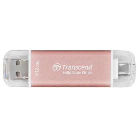 512 ГБ Внешний SSD диск Transcend TS512GESD310P розовый