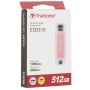 512 ГБ Внешний SSD диск Transcend TS512GESD310P розовый