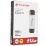 512 ГБ Внешний SSD диск Transcend TS512GESD310S серебристый