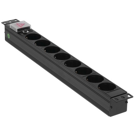 Распределитель питания для ИБП Lanmaster TWT-PDU19-10A8P (TWT-PDU19-10A8P) черный