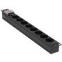 Распределитель питания для ИБП Lanmaster TWT-PDU19-10A8P (TWT-PDU19-10A8P) черный