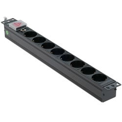 Распределитель питания для ИБП Lanmaster TWT-PDU19-16A8P-1.8 (TWT-PDU19-16A8P-1.8) черный