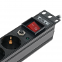 Распределитель питания для ИБП Lanmaster TWT-PDU19-16A8P-1.8 (TWT-PDU19-16A8P-1.8) черный