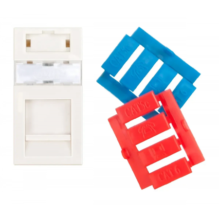 Адаптер для keystone Commscope 2153422-1 (2153422-1) белый