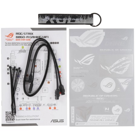 Материнская плата ASUS ROG STRIX B860-A GAMING WIFI (90MB1JI0-M0EAY0) белый