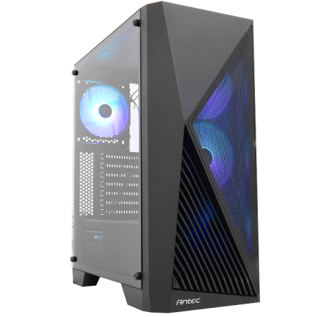Системный блок Core i5-12400F-2.5GHz/H610/RAM 32GB/SSD 1TB (M.2)/RTX4060-8GB/no DVD/750W черный