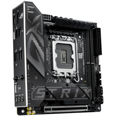Материнская плата ASUS ROG STRIX B860-I GAMING WIFI черный