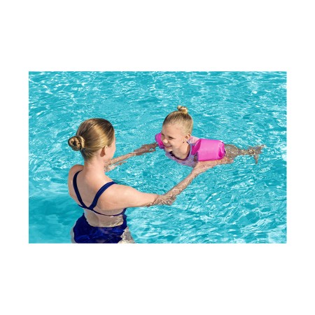 Жилет для плавания с нарукавниками BESTWAY Swim Pal Minnie & Friends (9101A) розовый
