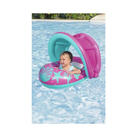 Надувная лодочка Bestway Splash Star Shaded 34091 розовый/синий