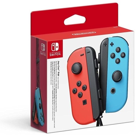 Джойстик беспроводной Nintendo Joy-con (Joy-con Red/Blue) красный/синий