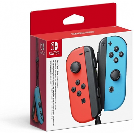 Джойстик беспроводной Nintendo Joy-con (Joy-con Red/Blue) красный/синий