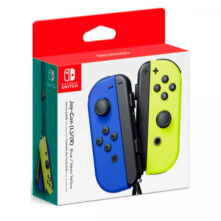 Джойстик беспроводной Nintendo Joy-con (Joy-con Yellow/Blue) желтый/синий